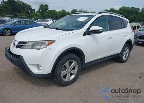 2014 Toyota Rav4 Xle z USA, uszkodzony, nr VIN 2T3RFREV8EW206538